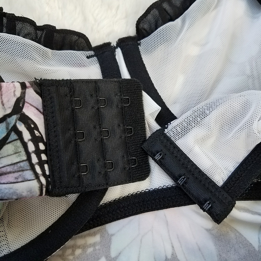 Torrid Curves Satin Ruffle Bodysuit - Picture 10 of 11